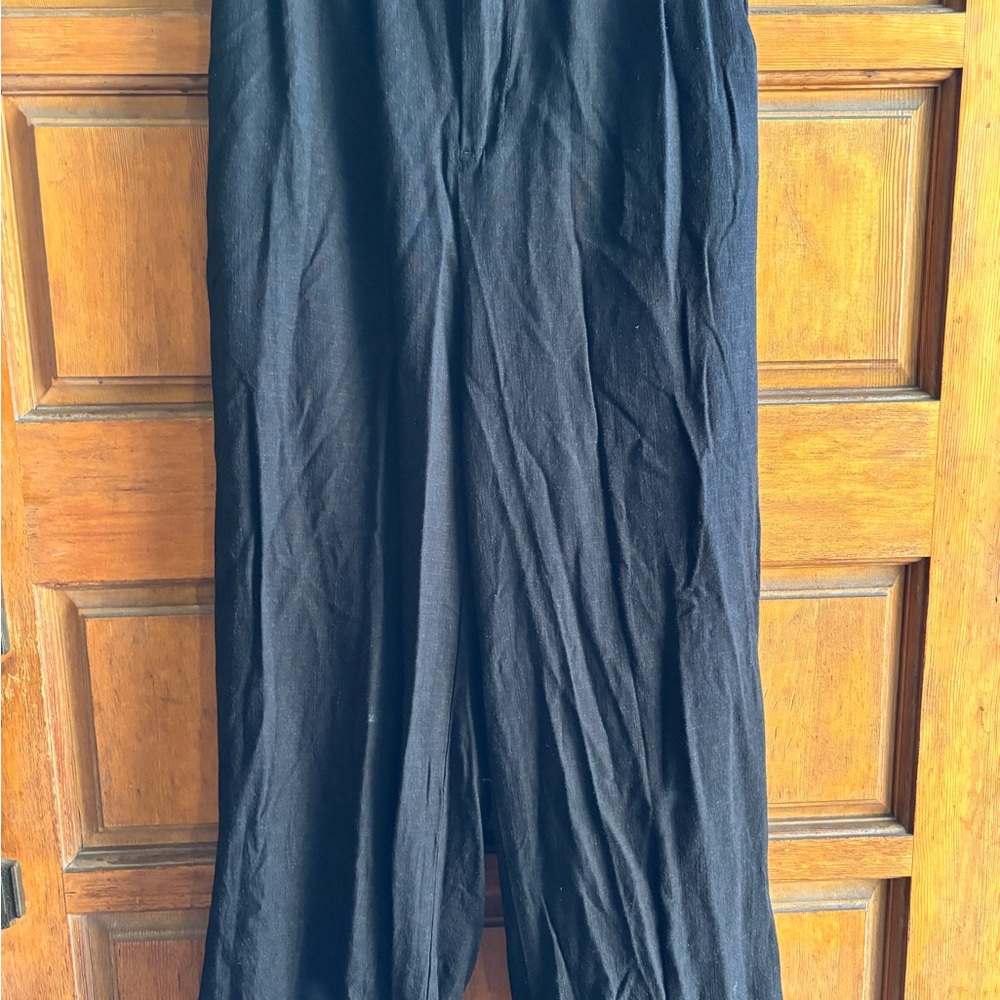 Elegant Black Wide Leg Pants